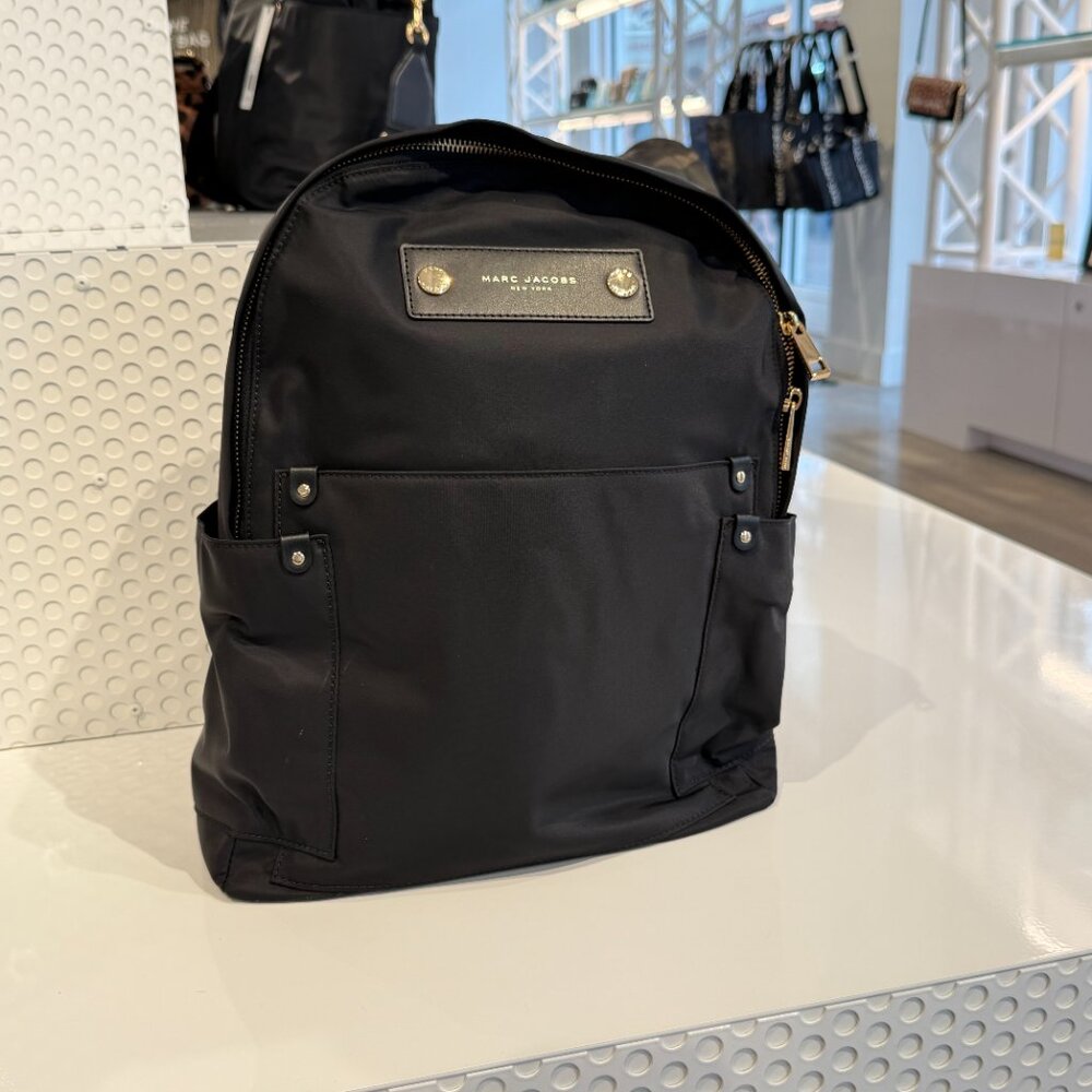 Marc Jacobs Preppy Nylon Backpack 4S5HBP059H02 M0012907 - Picture 1 of 5